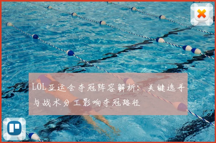 LOL亚运会夺冠阵容解析：关键选手与战术分工影响夺冠路径